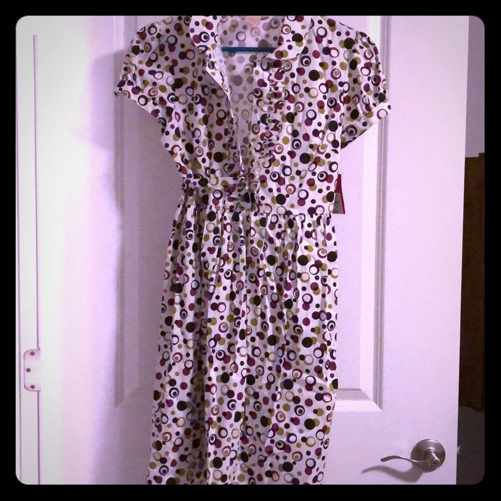 Candies cotton below knee dress